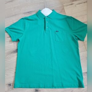 Faconnable Green Polo Shirt Classic Short Sleeve